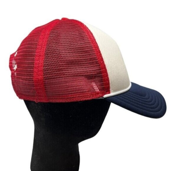 Natty Boh Beer Trucker Hat Cap Snapback 4th of July Rare National Bohemian Uncle - Picture 3 of 9